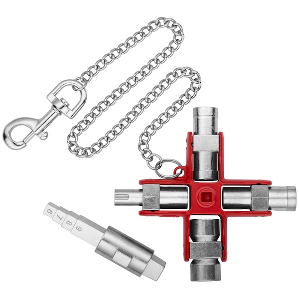 SAE Universal Key Square, Triangular, Two-Way Key, Step-Like Square, Half-moon Key