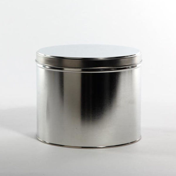 Tin Unlined Slip Cover w/Cover, 10 lb.