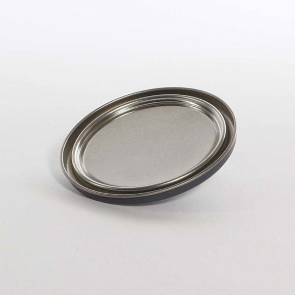 Lined Paint Plug, Gray, Aluminum, 1 qt.