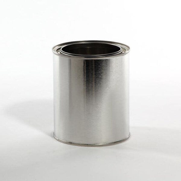 Tin Unlined Paint w/Plug, 1 qt.