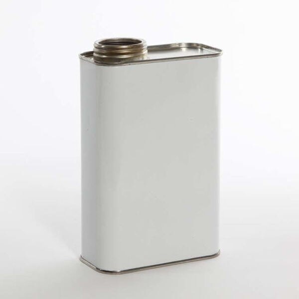 White Coat, Tin Unlined F-Style, 1 qt.