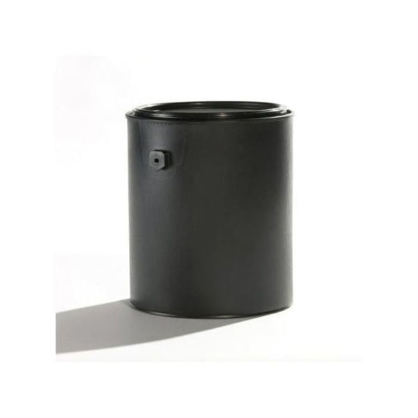 Black, PP, Unlined Plastic w/Ears, 1 gal.