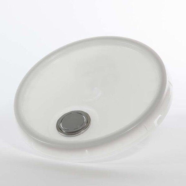 Cover, HDPE, Natural, 3.5-6 gal., Standards: UN