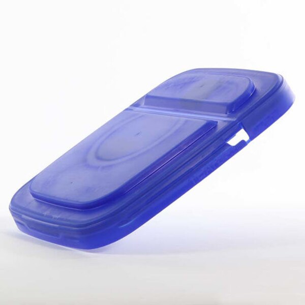 Cover, HDPE, Blue, 3-4.25 gal.