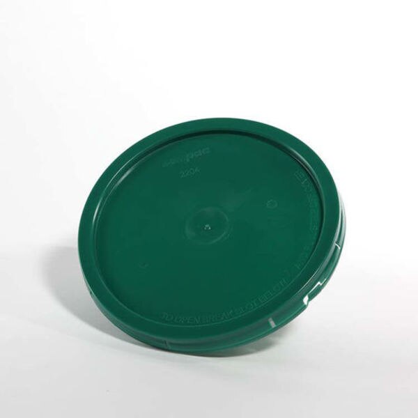 Cover, HDPE, Green, No. 561C, 2 gal.