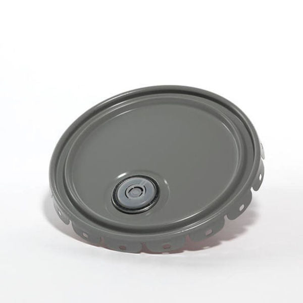 Cover, Steel, Gray, 5 gal.