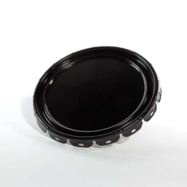 Cover, Steel, Black, 5 gal., Standards: UN