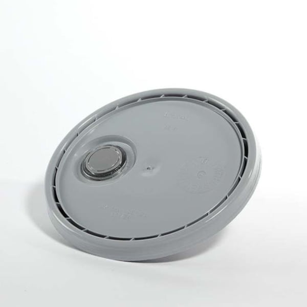 Cover, HDPE, Gray, 3.5-6 gal., UN Rating Solid: 1H2/Y43/S/03