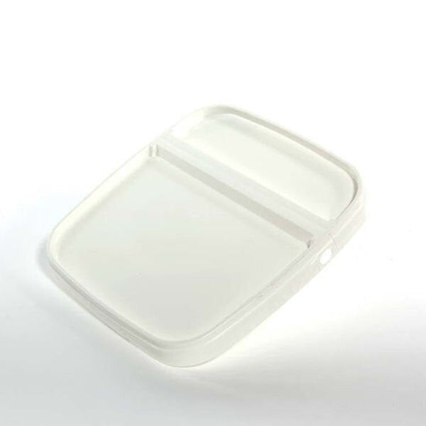 Cover, HDPE, White, 6.5 gal.