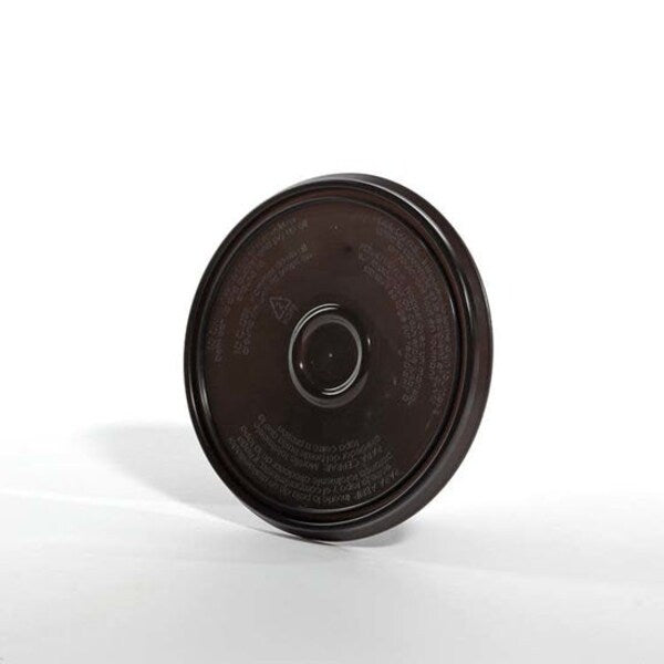 Translucent Cover, HDPE, Black, 1 gal.