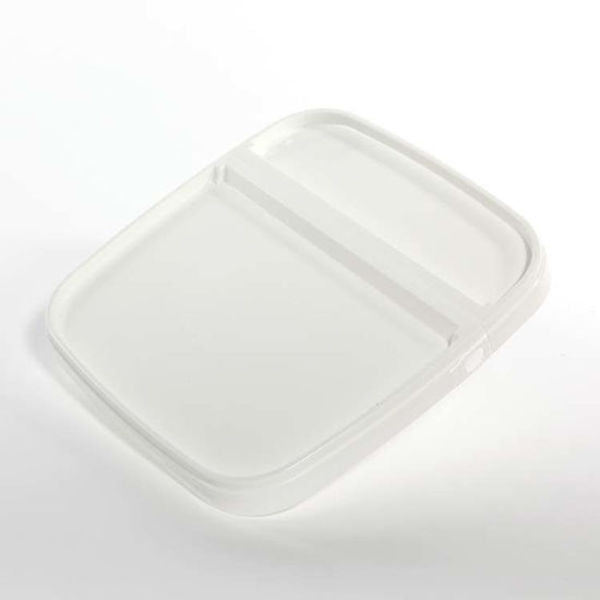 Cover, HDPE, White, 3-4.25 gal.