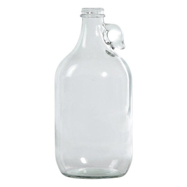 Round Glass Bottle, 64 oz.