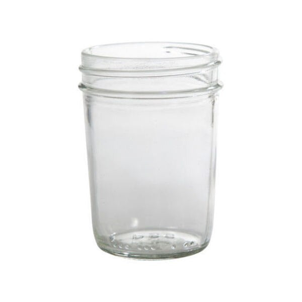Condiment Glass Jar, 8 oz.