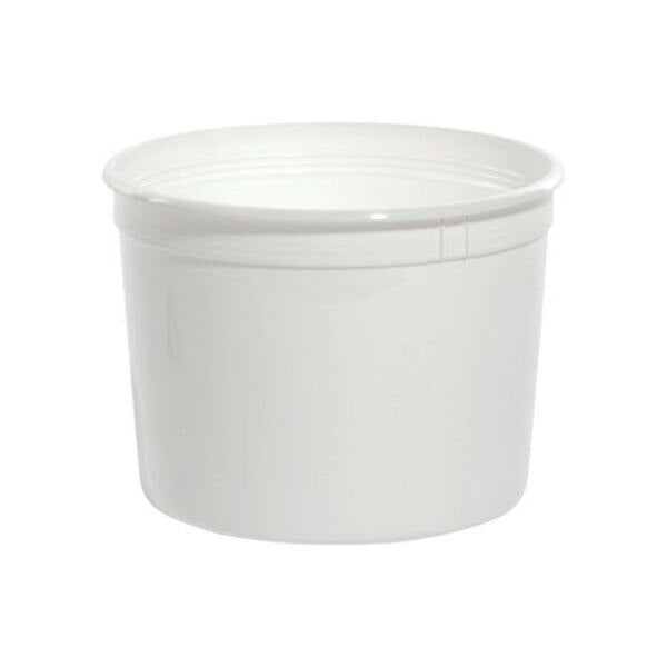 HDPE Tub, White, 64 oz.