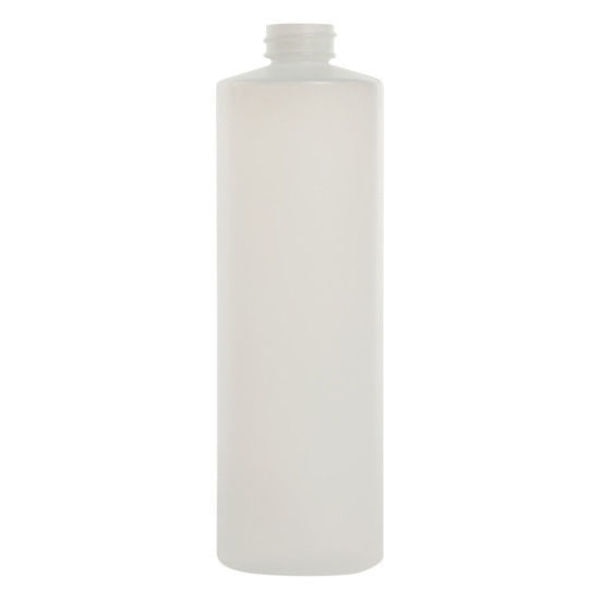 Cylinder HDPE Bottle, 16 oz.
