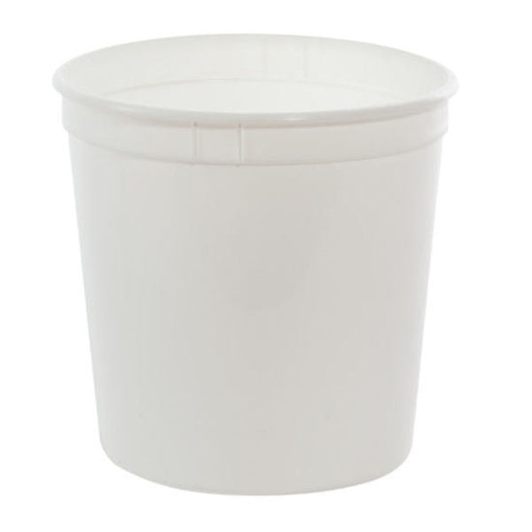 PP Tub, White, 85 oz.