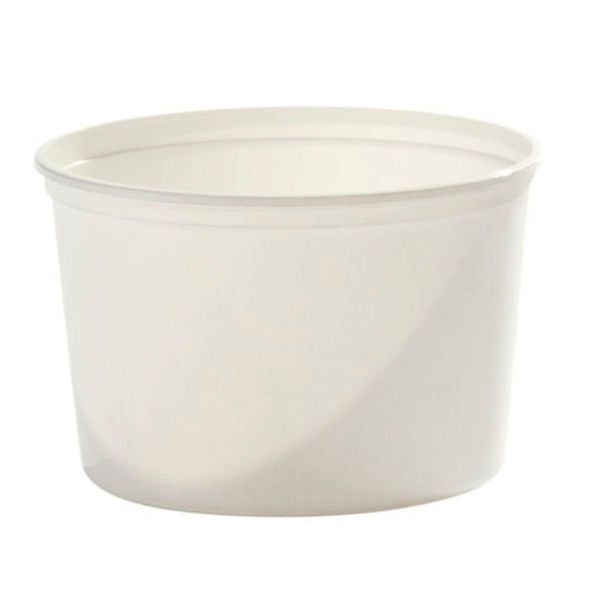 PP Tub, White, 64 oz.
