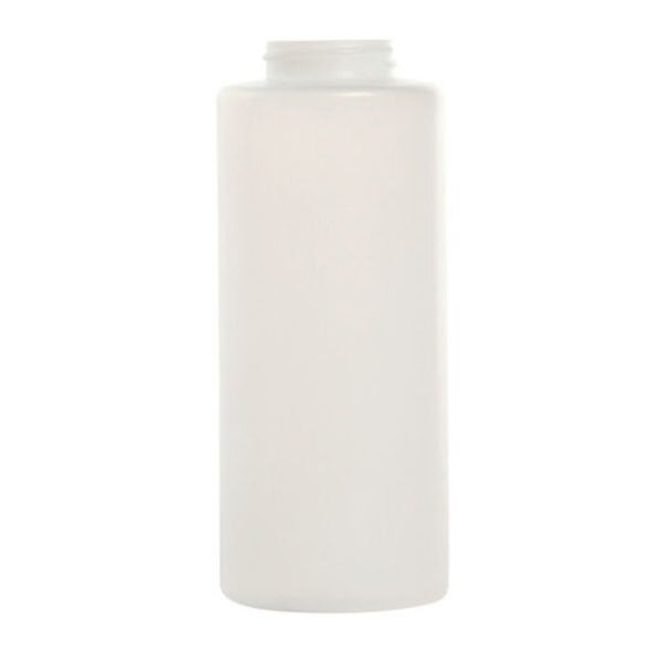 Cylinder HDPE Bottle, 12 oz.