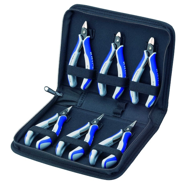 Precision Electronics Pliers Set In Pouc