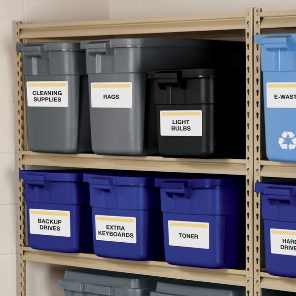 AveryÂ® WeatherProofâ¢ Shipping Labels, TrueBlockÂ® Technology, Laser Printers, 5-1/2