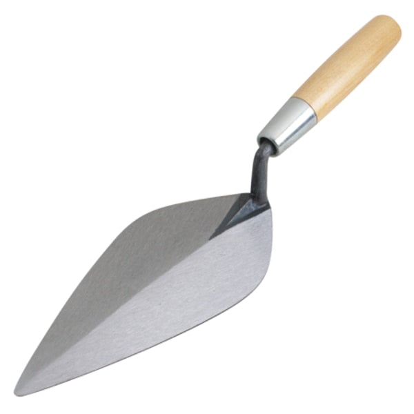 Narrow London Brick Trowel w/Wood, 11