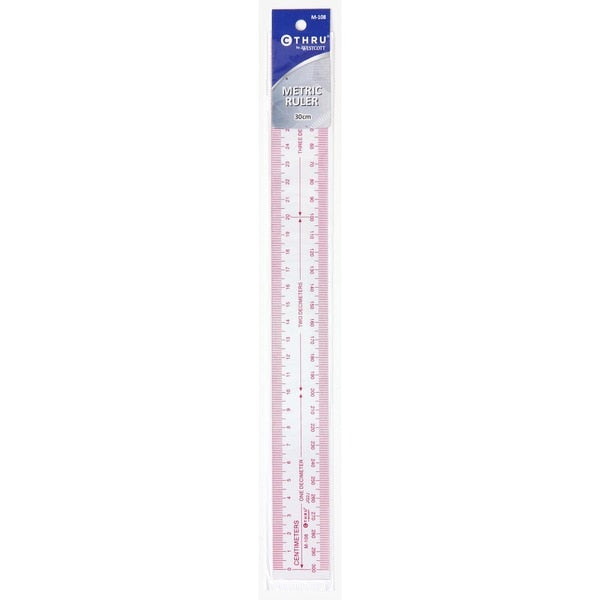 Rulers, 30 cm Metric ruler