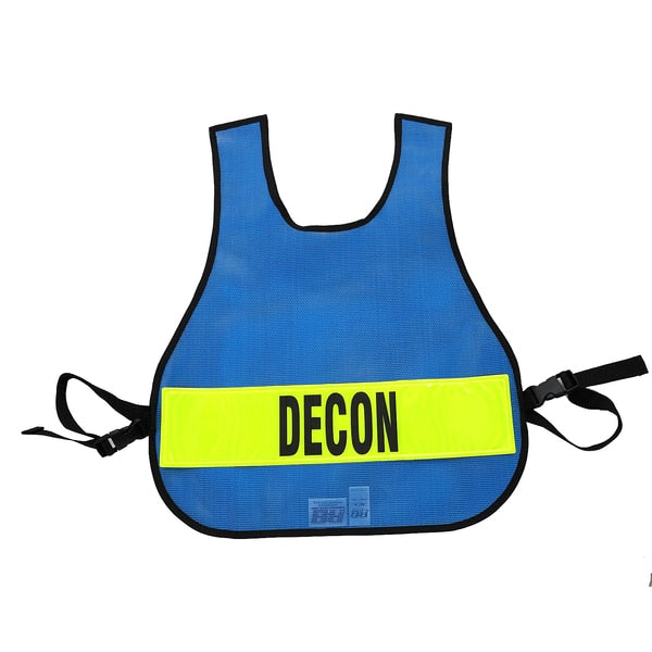 Safety Vest Decon, Royal Blue