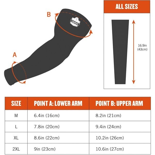 Protective Sleeve, Polyester/Spandex, 2XL