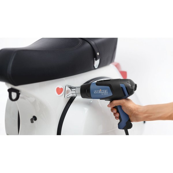 Heat Gun, Electric Powered, 120V AC, Variable Temp. Setting, 1,500 W Watt, Pistol Handle