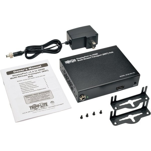 DisplayPort 1.2 Hub, MST, 4-Port, 3840x2160