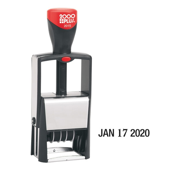 Date Stamp, Heavy Duty, Self-Inking, Black