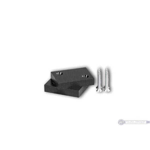 Flat Black Barn Door Hardware 0115-0033 00