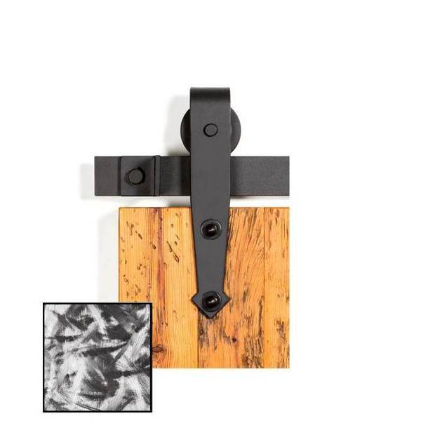 Machine Polished Barn Door Hardware 0115-3001 30