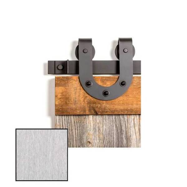 Brushed Stainless Steel Barn Door Hardware 0115-5003 50