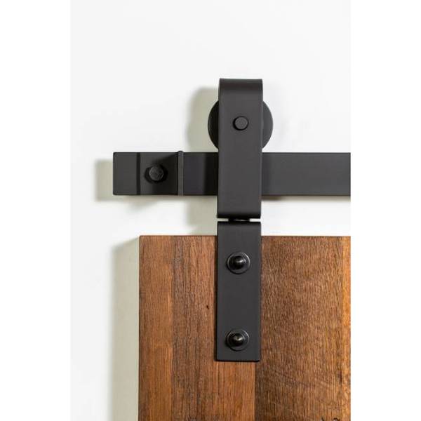 Flat Black Barn Door Hardware 0117-0031 00