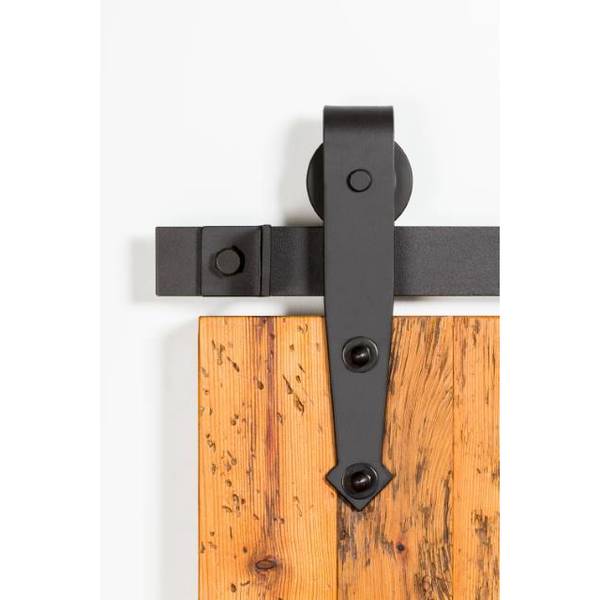 Flat Black Barn Door Hardware 0117-0053 00