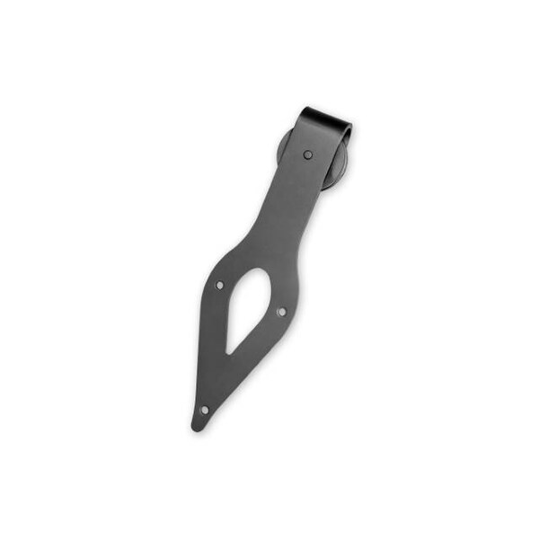 Flat Black Barn Door Hardware 0117-0076 00