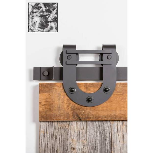 Machine Polished Barn Door Hardware 0119-3008 30