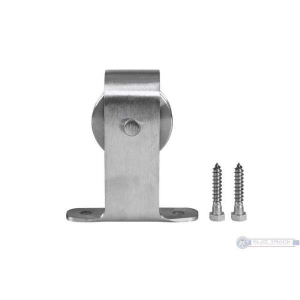 Brushed Stainless Steel Barn Door Hardware 0119-5061 50