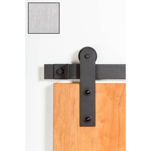 Brushed Stainless Steel Barn Door Hardware 0119-5091 50