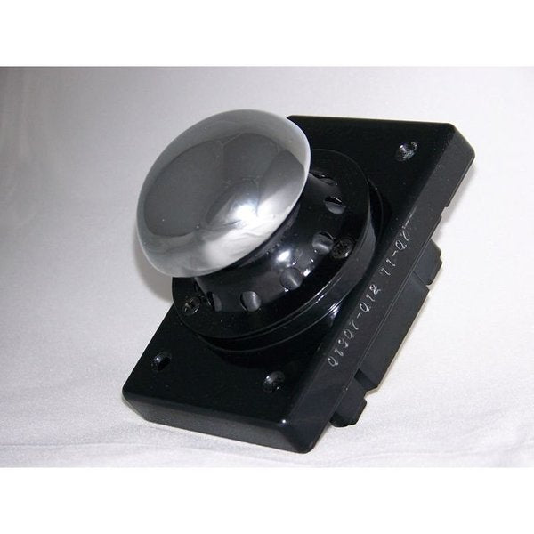 Mushroom Plunger, Chrome, 2-1/4