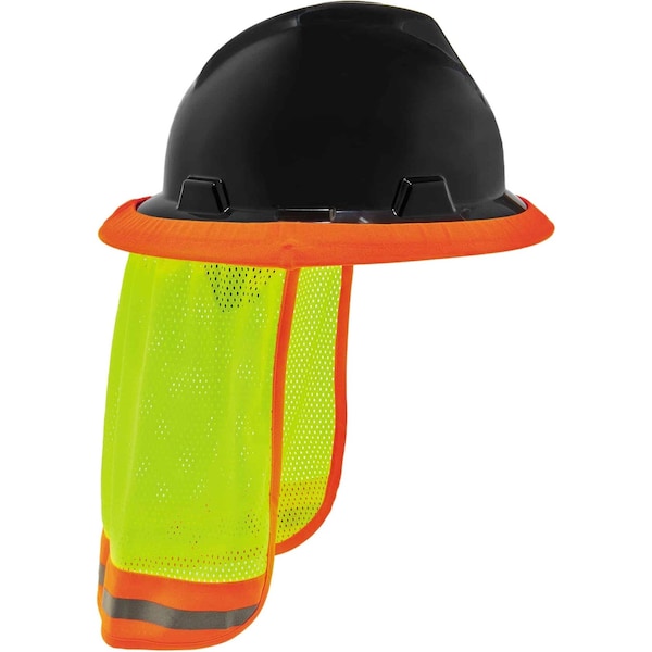 Hi-Vis Mesh Neck Shade, Reflective, Lime