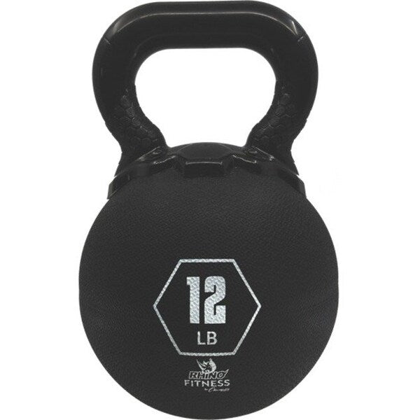 Teal Durable Rhino Kettle Bell, 12lb
