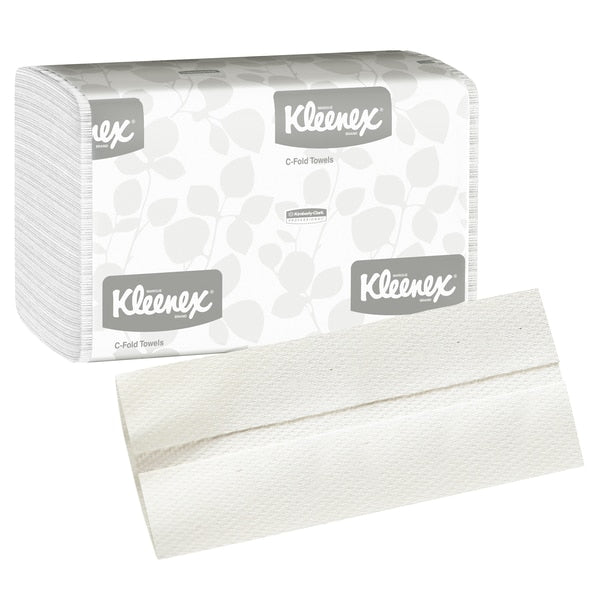 Kleenex C-Fold Paper Towels, 1, 150, White