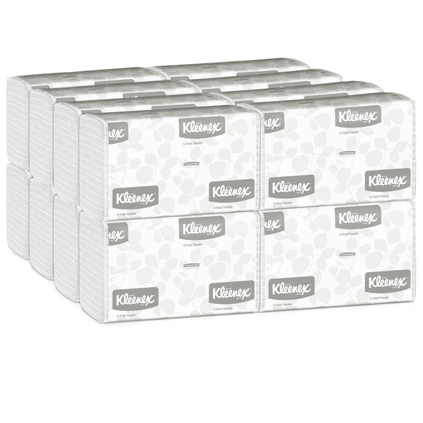 Kleenex C-Fold Paper Towels, 1, 150, White