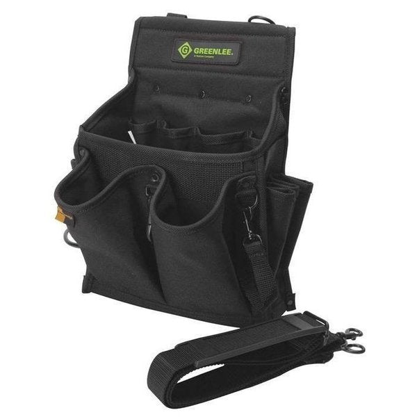 Tool Caddy, Cordura, 20 Pockets, Black, 13