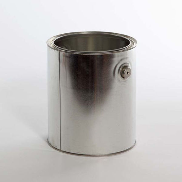 Tin Unlined Paint w/Plug and Ears, 1 gal.