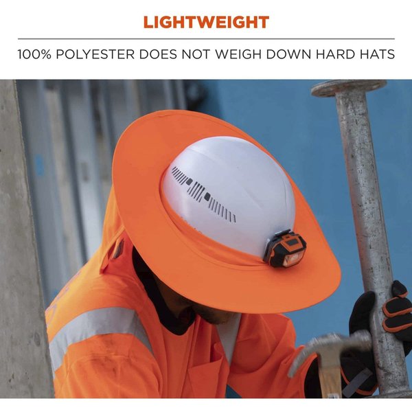 Hard Hat Brim with Shade, Provides Shade