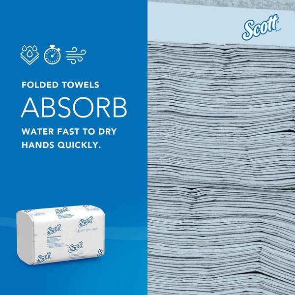 Scottfold Multifold Paper Towels, 7.8