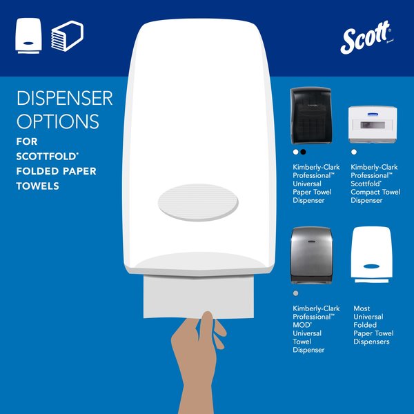 Scottfold Multifold Paper Towels, 9.4